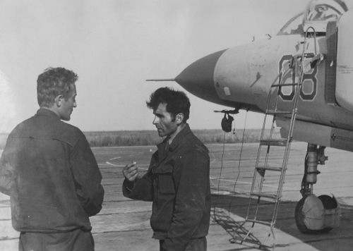 Soviet 404th regiment MiG-23M at Orlovka