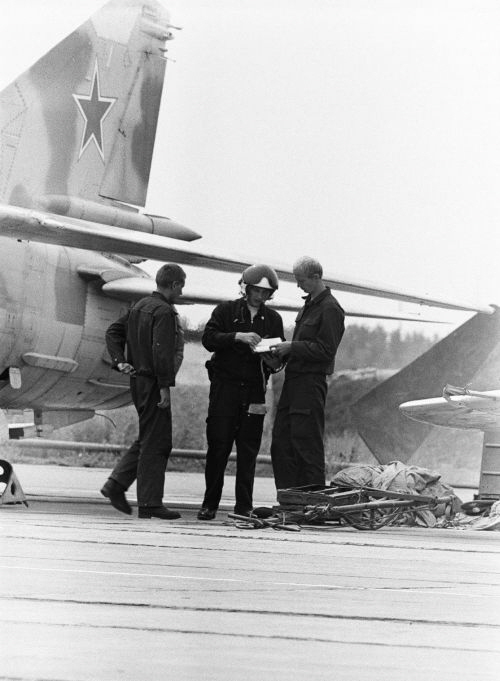USSR Ex Satalovo MiG-23M at Orlovka airport