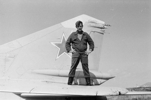 USSR Ex Satalovo MiG-23M at Orlovka airport
