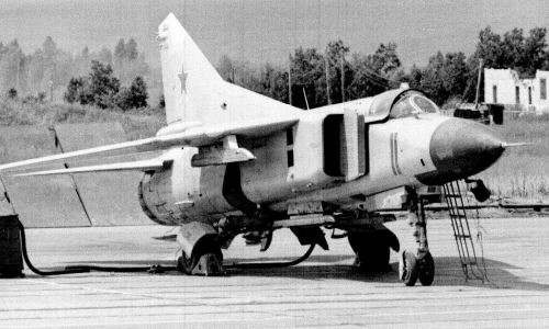 USSR Factory new MiG-23M at Orlovka airport